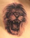 lion head pics of tattoo