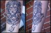 lion head tattoos images