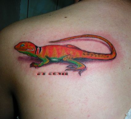 Lizard Tattoo Design