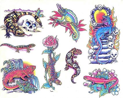 Dragon Lizard Tattoos