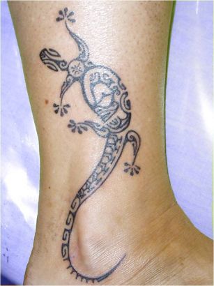 Lizard Leg Tats