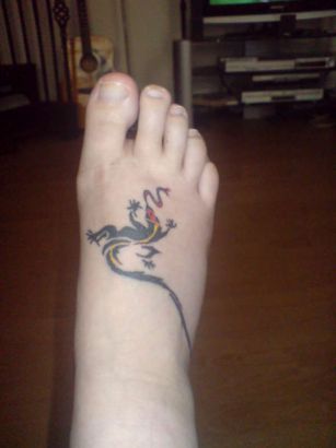 Lizard Feet Pics Tats