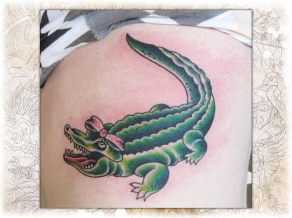 Alligator Tattoo Pic