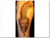 snake head tattoo