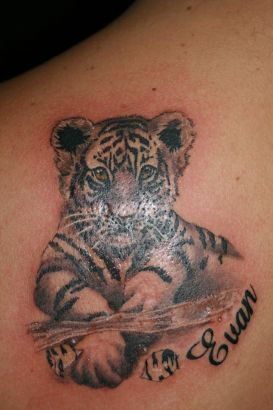 Tiger Cub Tattoo