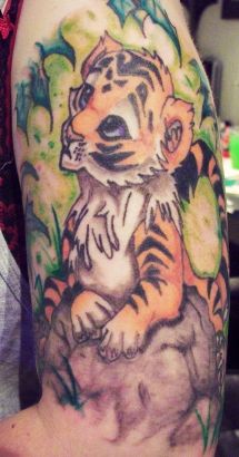Tiger Cub Tattoo Pic