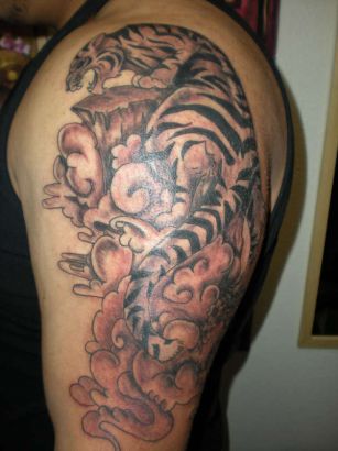 Japanese Tiger Tattoo