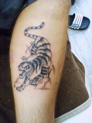 Tiger Image Tattoo