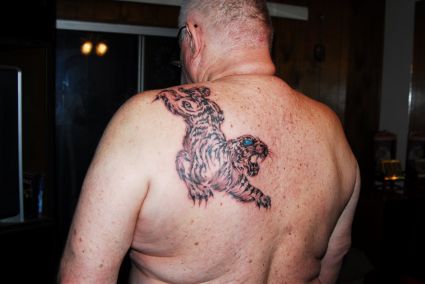 Tiger Tattoos On Back