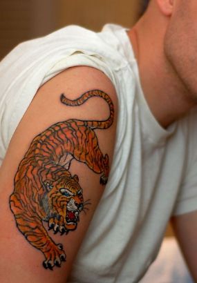 Tiger Image Tattoos