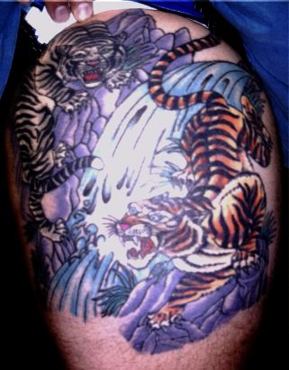 Tigers Fights Tattoo