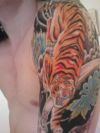 japanese style tiger tattoo