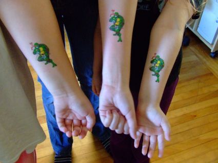 Cartoon Turtle Tattoo Pic