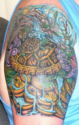 Dragon Turtle Tattoo