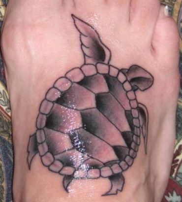 Turtle Feet Tattoo Image