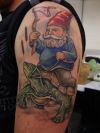 gnome turtle tattoo