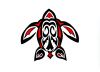 tribal turtle free tattoo