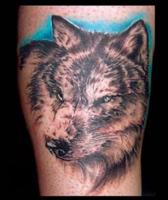 Wolf Head Pic Of Tattoo