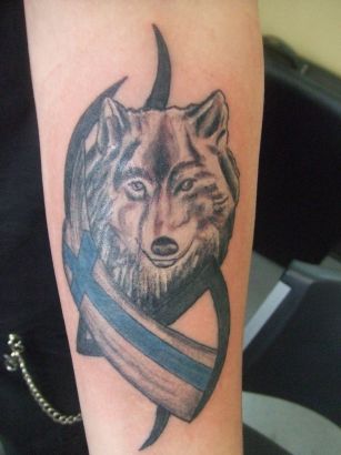 Wolf Head Pics Tattoo