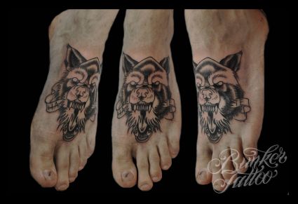 Wolf Tattoo Designs