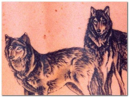 Wolf Tattoo Picture