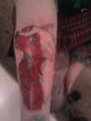 wolf tattoo pic on arm