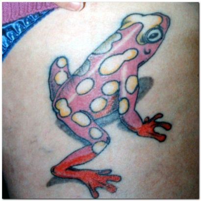 Frog Image Tattoo
