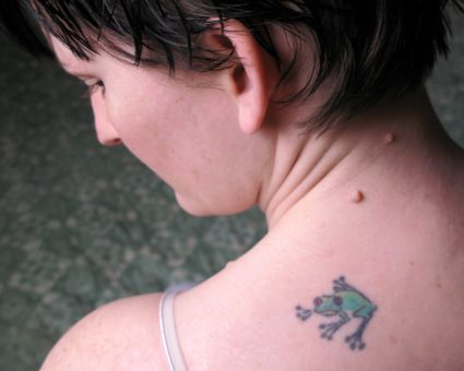 Frog Tattoo For Women