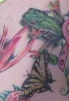 frog and butterfly tattoo pic