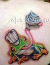 frog image of tattoos