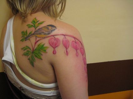 Bird Tat On Shoulder