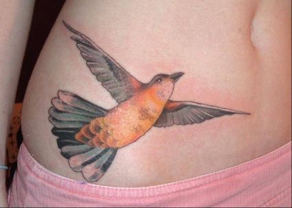 Bird Tats Design For Girls