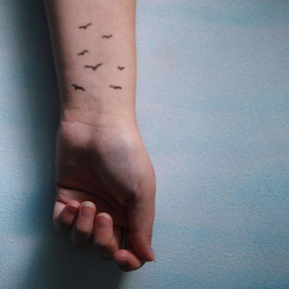 Birds Tats On Hand