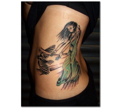 Freedom Bird Tattoo Pic