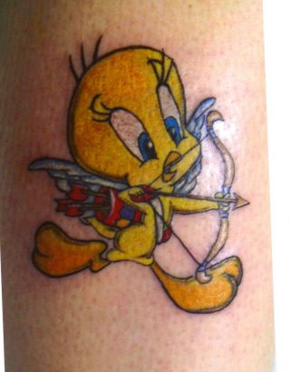 Tweety Bird Tattoo