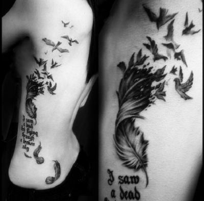 a beautiful bird and feather tattoo design on side rib. Birds tattoos, Bird tattoos, Tattoos of Birds, Tattoos of Bird, Birds tats, Bird tats, Birds free tattoo designs, Bird free tattoo designs, Birds tattoos picture, Bird tattoos picture, Birds pictures tattoos, Bird pictures tattoos, Birds free tattoos, Bird free tattoos, Birds tattoo, Bird tattoo, Birds tattoos idea, Bird tattoos idea, Birds tattoo ideas, Bird tattoo ideas, bird and feather tattoo