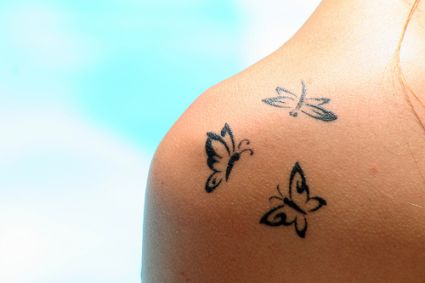 Small Butterfly Tattoo