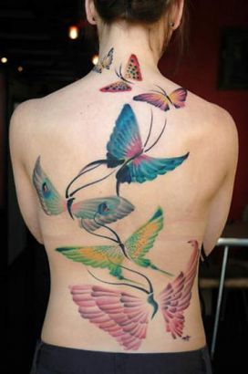 Butterfly Tattoos Images