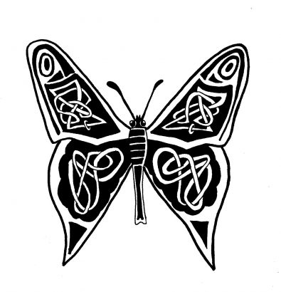 Celtic Butterfly Images Tattoo