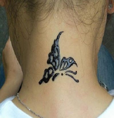 butterfly hinna tattoo design on neck. Birds tattoos, Butterfly tattoos, Tattoos of Birds, Tattoos of Butterfly, Birds tats, Butterfly tats, Birds free tattoo designs, Butterfly free tattoo designs, Birds tattoos picture, Butterfly tattoos picture, Birds pictures tattoos, Butterfly pictures tattoos, Birds free tattoos, Butterfly free tattoos, Birds tattoo, Butterfly tattoo, Birds tattoos idea, Butterfly tattoos idea, Birds tattoo ideas, Butterfly tattoo ideas, butterfly hinna tattoo on neck