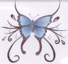 butterfly tattoo pic design