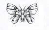 Gothic Butterfly tattoo image