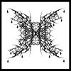 Gothic Butterfly tattoo design