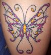 butterfly image tattoo