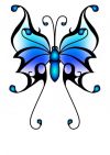 butterfly image tattoos