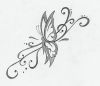 butterfly tribal pic tattoo