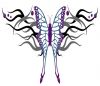 tribal butterfly free image tattoo