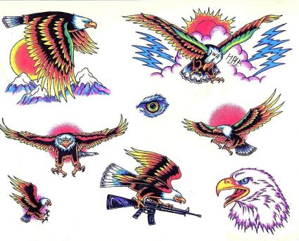 Eagles Tat Design