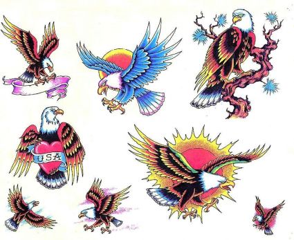 Eagles Tat Differ Style