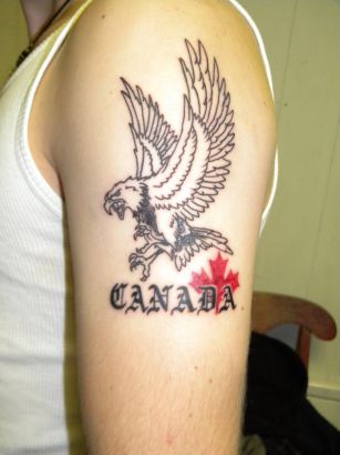 Freedom Wings Eagle Tattoo